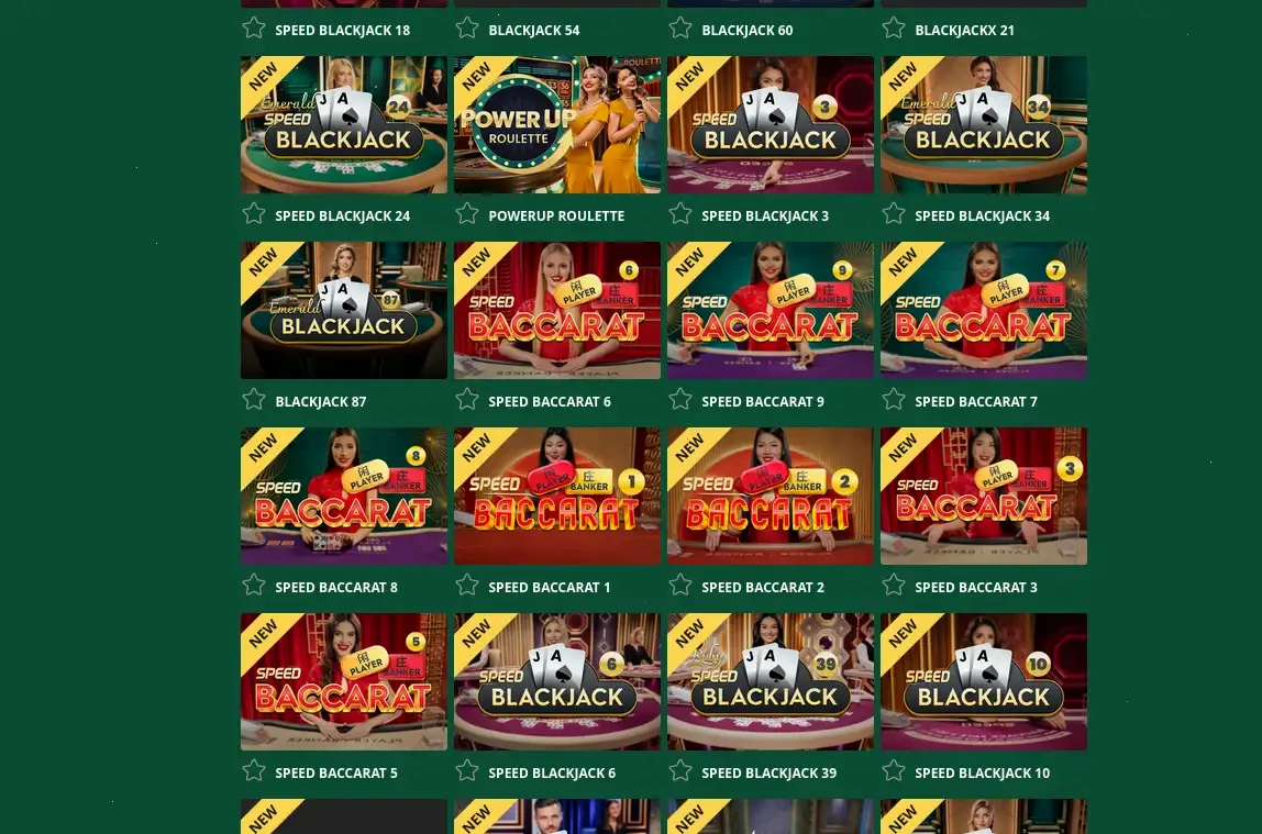 Interface de l'application mobile King Chance sur smartphone